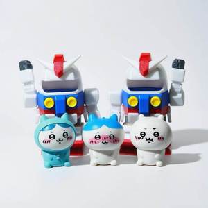 Chiikawa para Modelo de PVC Ensamblado Usaki Small Eight Jiyika Wow Adornos Hechos a Mano Figuras de Dibujos Animados Lindas de <span class=keywords><strong>Robots</strong></span> Femeninos para Decoración - Product Image 1
