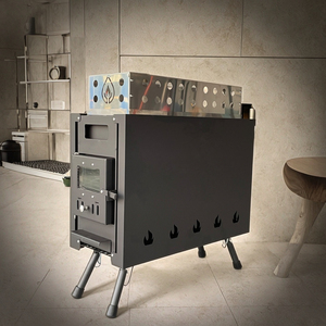 Moderna Estufa de Sauna de Madera Sólida de Cedro Rojo de 6KW con Chimenea Acrílica de Alta Calidad y Función de Vapor Seco para Villas - Product Image 3