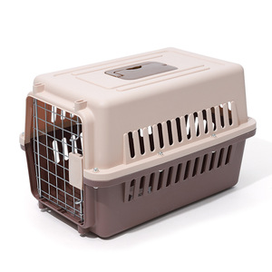 Environmental friendly pet supplies Airline case with sunroof pet going out air travel bag checked box