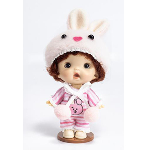 Poupée de dessin animé de 4 pouces en silicone et vinyle, réaliste, pour petite <span class=keywords><strong>fille</strong></span>, jouet reborn - Product Image 2
