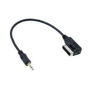 Câble <span class=keywords><strong>convertisseur</strong></span> de musique AMI 3.5mm Audio <span class=keywords><strong>MP3</strong></span> pour VW Audi AMI AUX A3 A4 A5 A6 A7 A8 Q5 Q7 TT R8 - Product Image 3