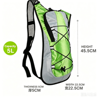 Mochila de Ciclismo con Bolsa de Hidratación Transpirable para Montaña, Correr, Bicicleta, Hombres, Mujeres, Chaleco Deportivo, Bolsa Deportiva para Exteriores, Logotipo Personalizado
