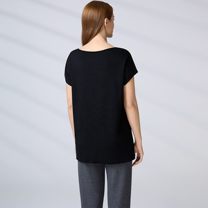 Suéter de Punto de Alta Gama Estilo Preppy, Ligero y Minimalista para Mujer, Top de Punto sin Mangas, Chaleco de Cuello Redondo - Product Image 6