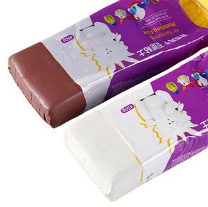 ดินปั้นแห้งเร็ว 450 กรัม สีขาว สีแดง สำหรับงานศิลปะ งานฝีมือ เด็กและผู้ใหญ่ - Product Image 4