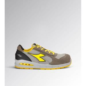 Calzado de Seguridad Diadora Run Net Airbox Low S1Ps Fo Sr con Puntera de Acero Antideslizante para Hombre, Color Gris Amarillo, Talla 44 - Product Image 1