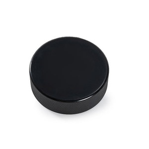 Puck de Hielo de Goma de Alta Calidad de 6oz, Impresión de Logotipo Personalizado Profesional, Negro CZFIT - Product Image 1