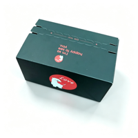 Boîtes en carton ondulé imprimées en couleur en gros, avec logo personnalisé, auto-adhésives, pour l'expédition, avec bande de fermeture éclair