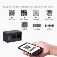 YHDAA Scan Head Mini 2D Fixed Mount Barcode Scanner Engine Auto Sense Qr Code Reader Scanner Module pour Kiosque
