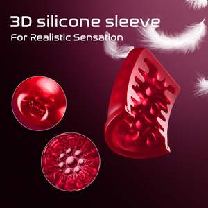 Adulto <span class=keywords><strong>Toy</strong></span> Stroker Vibrador Hands-free <span class=keywords><strong>Sex</strong></span> Machine Empurrando Rotating Masculino Masturbação Copo Dispositivos com Suporte Do Telefone Móvel - Product Image 5