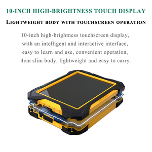 Detector de Ancho y Profundidad de Grietas en Concreto HC-U91, Instrumento de Prueba Ultrasónico con 1% de Precisión, IP55, 1 Año de Garantía - Product Image 3