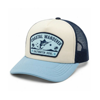Casquette de camionneur à 5 panneaux, impression personnalisée professionnelle, Logo brodé, maille, mousse de qualité supérieure