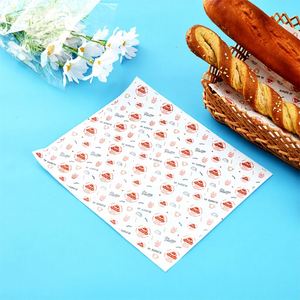 Custom Printed <b>Eco</b>-<b>Friendly</b> Biodegradable Greaseproof PE Recyclable Food Grade Sandwich Burger <b>Wrapping</b> <b>Paper</b> Deli Food China - Product Image 5