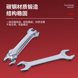 Llave Inglesa Abierta Autonomy Forged, Métrica, Hexagonal, con Mordazas Lisas, Zincada, Herramienta Manual - Product Image 1