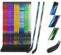 Bâton de hockey sur glace en fibre de carbone haute performance avec poignée technique, fabricant professionnel OEM ODM OBM, approvisionnement mondial