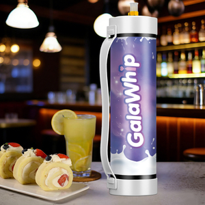 GalaWhip - Cilindro de Metal de Alta Calidad, Ecológico y de Grado Alimenticio para Crema Batida, 4.5L - Product Image 6