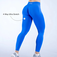 Leggings de yoga sans couture personnalisés pour femmes, taille haute, séchage rapide, collants de course, effet push-up, pour le sport, le fitness et l'entraînement en salle de sport