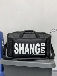 Zapatillas de deporte de gran capacidad personalizadas, bolsa de lona de almacenamiento, multifuncional, nueva letra, viajes, deportes, Fitness, baloncesto, Oxford - Product Image 4