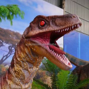 Dinosaure Velociraptor Animatronique : Modèle réaliste pour la décoration intérieure/extérieure des parcs à thème, musées, centres commerciaux et aéroports - Product Image 5