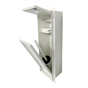 Boîte à mouchoirs invisible en acier inoxydable 304, support <span class=keywords><strong>de</strong></span> rouleau <span class=keywords><strong>de</strong></span> <span class=keywords><strong>papier</strong></span> <span class=keywords><strong>toilette</strong></span> encastré pour niche, <span class=keywords><strong>rangement</strong></span> WC - Product Image 3