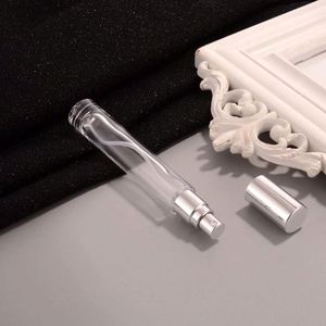 Luxury Round/Square Perfume Bottle 10ml 15ml Slim Tall Thick Bottom Crimp <b>Screw</b> Glass Bodyworks Screen Printing <b>Pump</b> Sprayer - Product Image 6