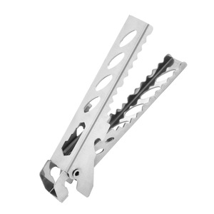 Pinzas antideslizantes de acero inoxidable para cocinar al aire libre, pinzas para barbacoa de camping, pinzas para alimentos, pinzas para ollas, pinzas para pasteles, pinzas para platos. - Product Image 3