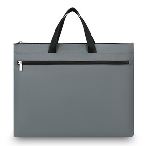 Sac pour ordinateur portable Oxford imperméable grande capacité, sac de conférence, pochette à documents zippée, design personnalisé avec logo, prix usine, sac pour ordinateur portable fin - Product Image 4