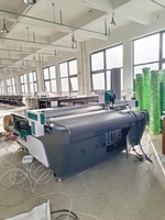Machine de découpe automatique CNC à couteau oscillant pour tissu, cuir, préimprégné, rideau, carton, plastique, PVC, PLC