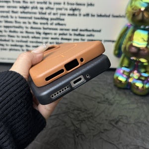 Litchi Texture morbida TPU semplice custodia per telefono aziendale per <span class=keywords><strong>Xiaomi</strong></span> <span class=keywords><strong>13</strong></span> 14 Ultra 15 <span class=keywords><strong>Pro</strong></span> copertura protettiva magnetica con ricarica Wireless - Product Image 4