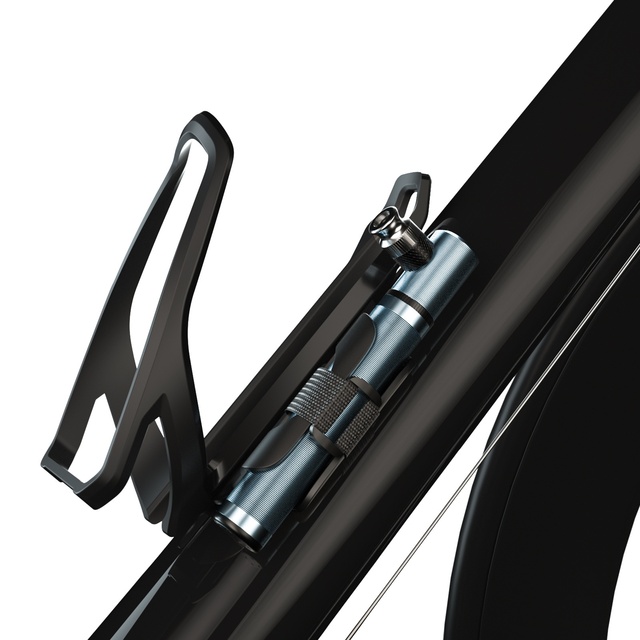 Portable Mini Bicycle Pump for Mountain & Road Bikes Compatible with Schrader and Presta Valves Home Cycling Equipment