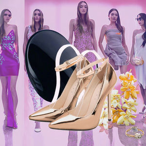 Womens <b>Dance</b> D'Orsay Pumps Stiletto Luxury Fashion PU Hard-Wearing Spring Summer Super High <b>Heel</b> Shoes - Product Image 3