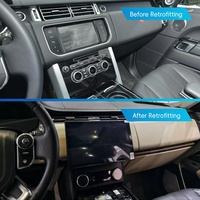 Aménagement et mise à niveau de l'intérieur luxueux, console centrale, accoudoir, portes pour Range Rover Sport Autobiography 2013-2015.