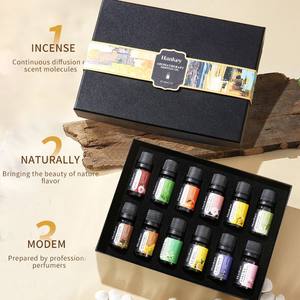 Hoge Kwaliteit Water Oplosbare Etherische Olie Aromatherapie Geschenkset Doos Parfum Essencial Olie Voor Luchtbevochtiger Aroma Diffuser - Product Image 1