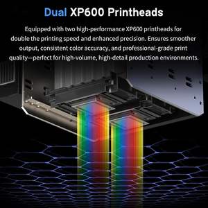 Eizoulyn Carte d'identité Petites bougies Stampante Stylo à bille à revêtement dur 360 degrés Ordinateur <span class=keywords><strong>portable</strong></span> Encre blanche Panier en bois Ball 4060 <span class=keywords><strong>Imprimante</strong></span> UV - Product Image 2