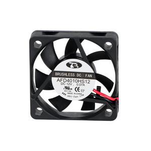 Ventilateur axial CC personnalisé à haut débit d'air 5,28 CFM 6,0 mmH2O 40x40x10 mm 4000 tr/min pour solution de refroidissement de la console centrale de voiture - Product Image 1