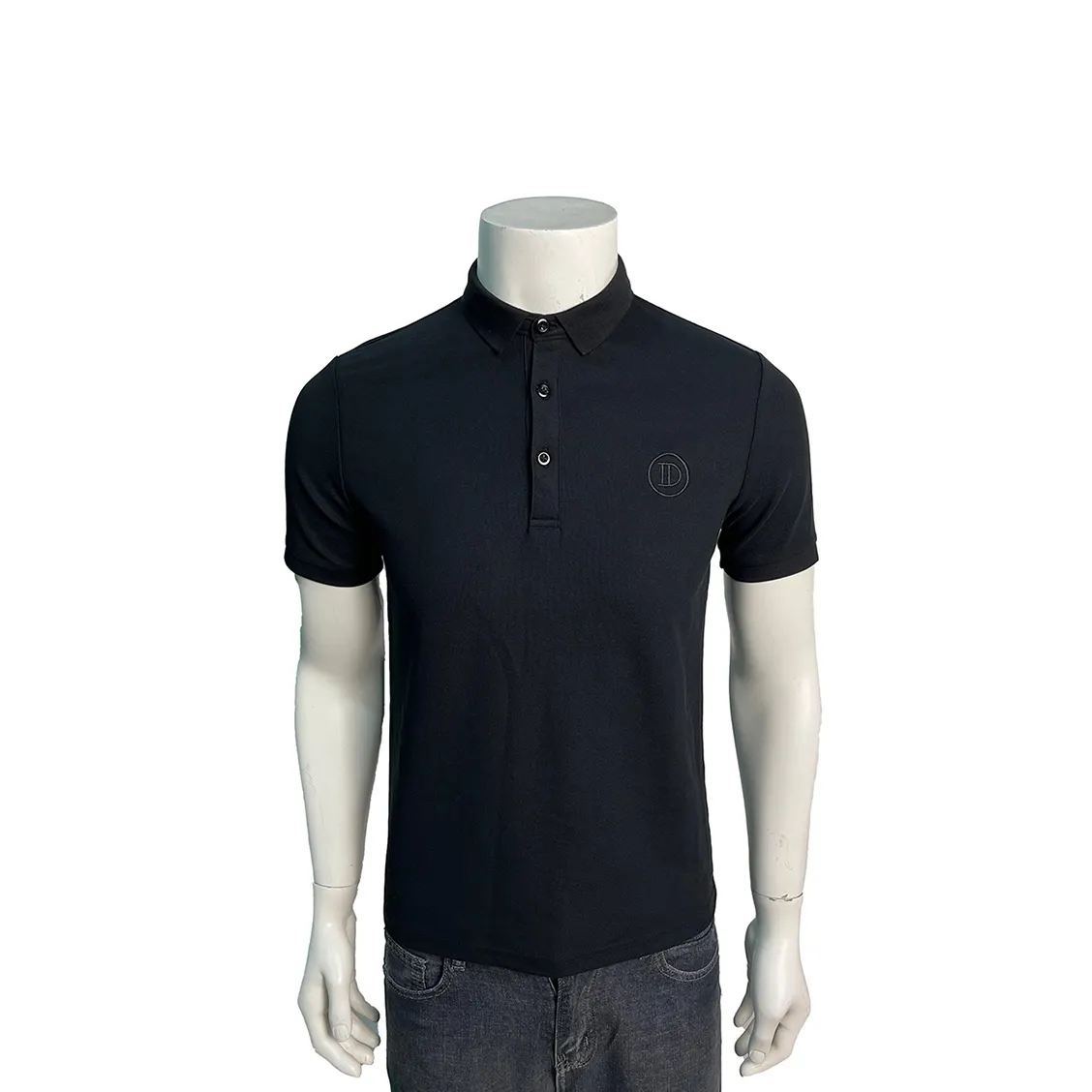 Groothandel Custom Heren Mode Poloshirts Hoge Kwaliteit Gebreide Borduurwerk Poloshirt Voor Unisex