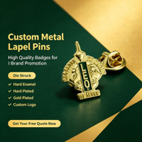 Pins de revers personnalisés en émail dur, plaqués or, gravés à la presse, badges métalliques irréguliers, logo personnalisé pour la promotion de la marque, cadeaux d'entreprise