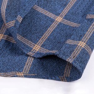 <span class=keywords><strong>2022</strong></span> printemps automne <span class=keywords><strong>chemise</strong></span> à carreaux hommes à rayures 100% coton <span class=keywords><strong>chemise</strong></span> nouvelle <span class=keywords><strong>chemise</strong></span> masculine décontractée à manches longues - Product Image 4