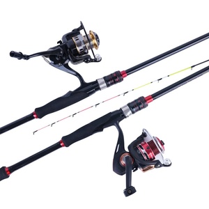 Kit Complet Canne à Pêche Fibre de Carbone pour Lancer à la Rive, Moulinet Spinning à Goutte d'Eau EVA – Fournitures de Pêche en Mer à Longue Distance - Product Image 3