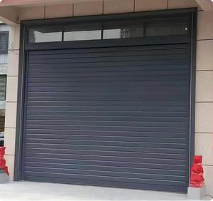 Nhà Máy Bán Buôn Nhôm Con Lăn Màn Trập Tự Động An Ninh Kim Loại Cán Cửa Sổ Cửa Windproof Tính Năng Cho Nhà Để Xe Hoàn Thành - Product Image 5