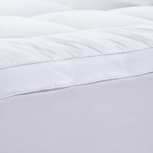 <span class=keywords><strong>Surmatelas</strong></span> en microfibre extra épais pleine grandeur pour les maux de dos, <span class=keywords><strong>surmatelas</strong></span> matelassé doux et respirant pour hôtel, gris foncé - Product Image 3