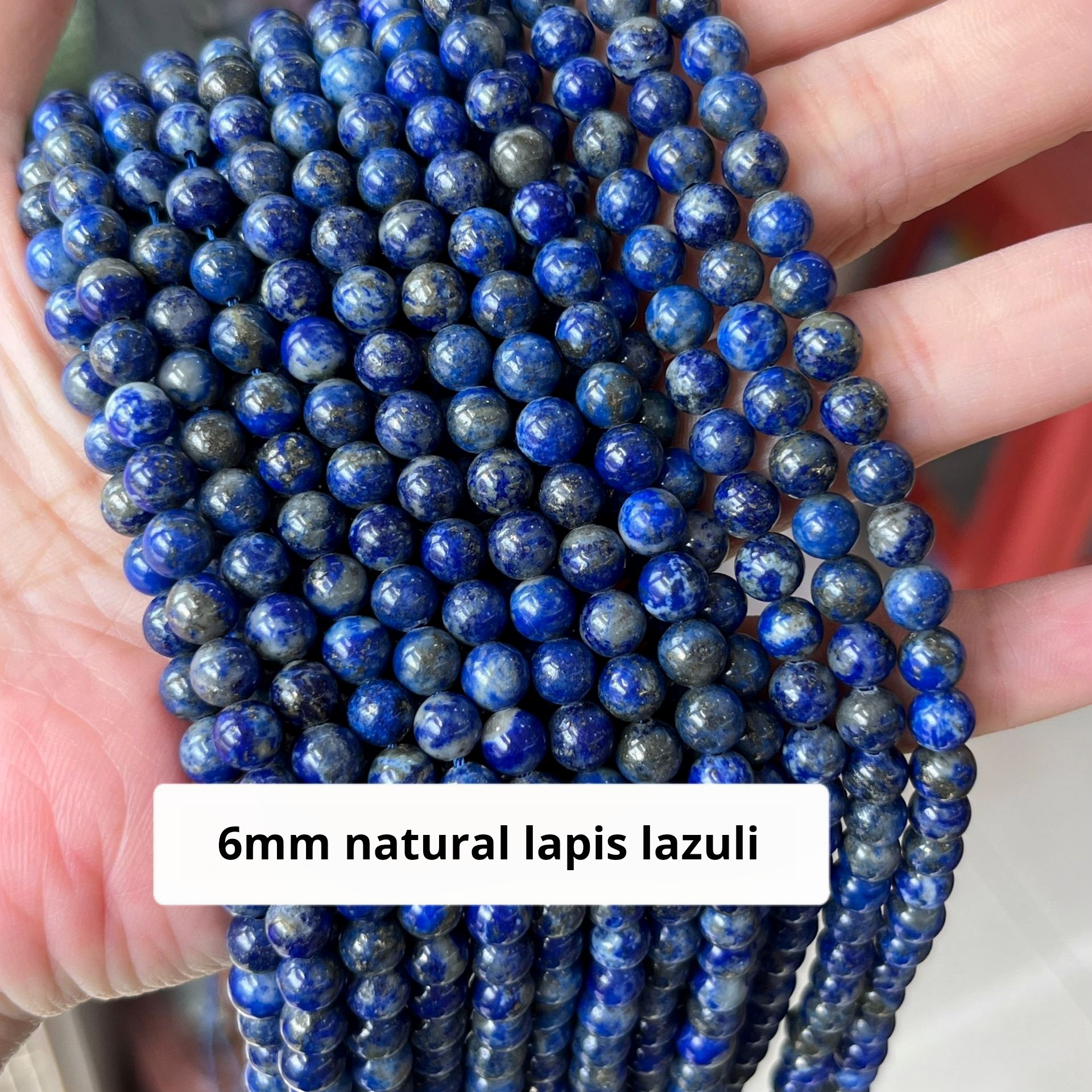 6mm (circa 60 pcs perline)