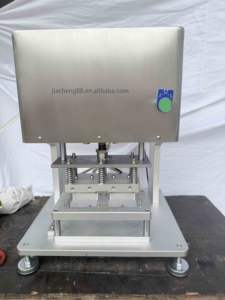 Machine de thermoscellage verticale pour l'emballage de boissons en verre et en papier, la sauce salade, le beurre de cacahuète, les aliments - Product Image 2