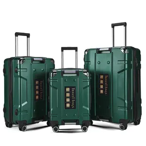 Hot Verkoop Groothandel Koffer Dubbele Handgreep Bagage Sets Universele Wiel Uitbreidbare Trolley Koffer Handig Demontage