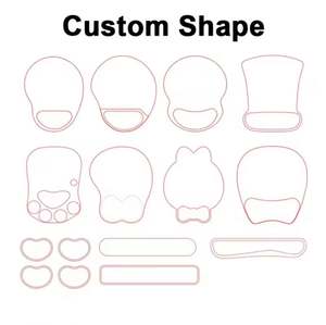 Wholesale Mouse Pad for Business Office Promotional Gifts Gaming Computer <b>Ergonomic</b> Custom Mouse Pad with Wrist Rest Support Mat - Product Image 5