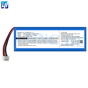 Venta de Fábrica OEM GSP1029102R Batería para Altavoz 310sl para <span class=keywords><strong>JBL</strong></span>-<span class=keywords><strong>CHARGE</strong></span> <span class=keywords><strong>2</strong></span> <span class=keywords><strong>Plus</strong></span> + 3.7V 6000mah P763098 210SL - Product Image 1