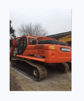 Excavatrice sur chenilles Doosan DX300LC d'occasion de haute qualité, 30 tonnes, pour travaux de construction lourds, moteur d'origine, forte capacité de charge