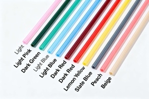 หลอด PLA ย่อยสลายได้ เป็นมิตรกับสิ่งแวดล้อม ขนาด 5 มม. สีสันสดใส ความยาว 225 มม. สไตล์ทันสมัย สำหรับงานปาร์ตี้  รับผลิตตามแบบ - Product Image 6