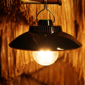 Lampe de camping LED, lampe d'ambiance chaude pour tente, batterie intégrée de 1200mAh, rechargeable par type-C, pour la randonnée et l'utilisation en extérieur - Product Image 2
