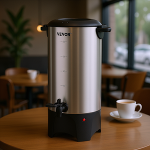 Distributeur de café DB Coffee Urn 50 tasses en acier inoxydable, préparation rapide, pour café et thé, usage commercial - Product Image 2