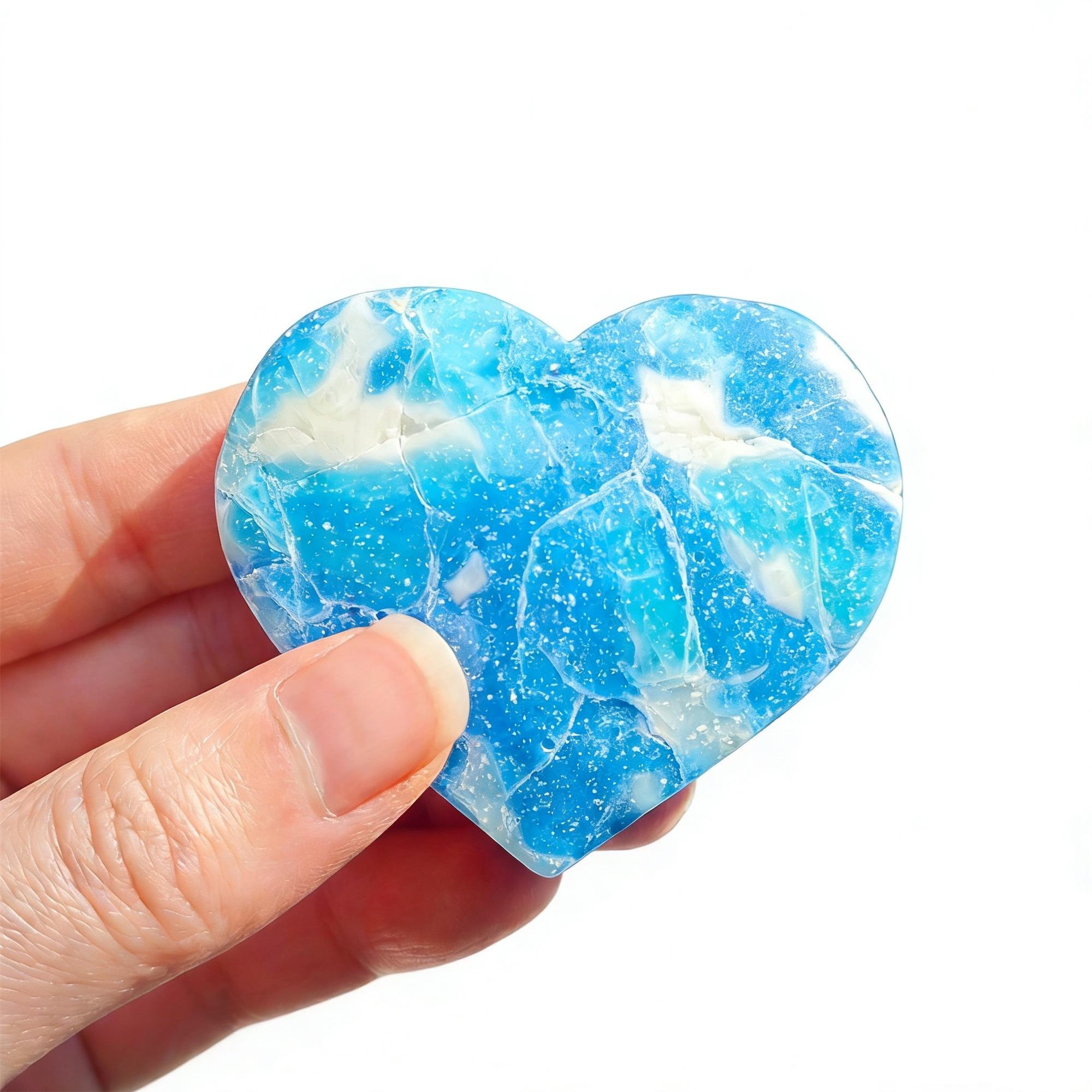 Artificial Larimar Heart